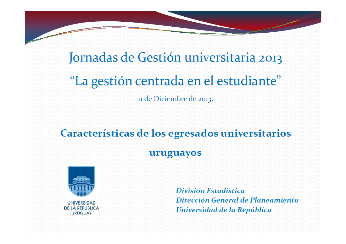 Egresados universitarios