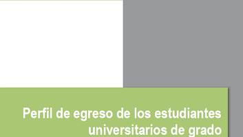 Perfil de egreso de los estudiantes universitarios de grado – Año 2016